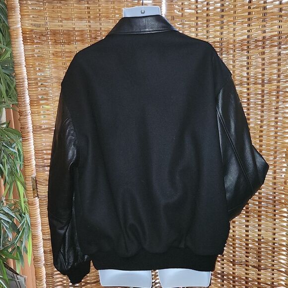 Tampa Bay Buccaneers Wool Leather Varsity Jacket XL - Picture 2 of 7